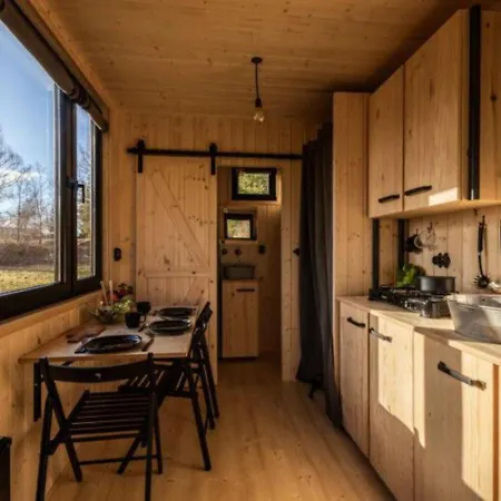 度假居 Tiny Haus Waldviertel - Urlaub Am Biohof Reinprechts