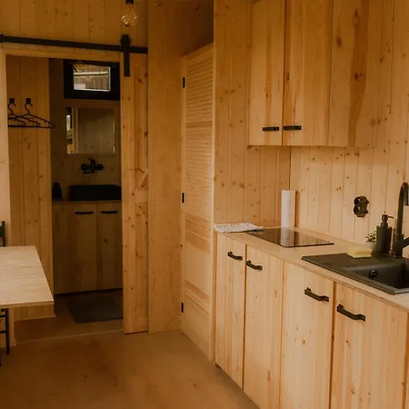 度假居 Tiny Haus Waldviertel - Urlaub Am Biohof Reinprechts