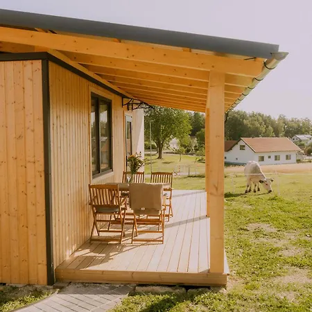 度假居 Tiny Haus Waldviertel - Urlaub Am Biohof